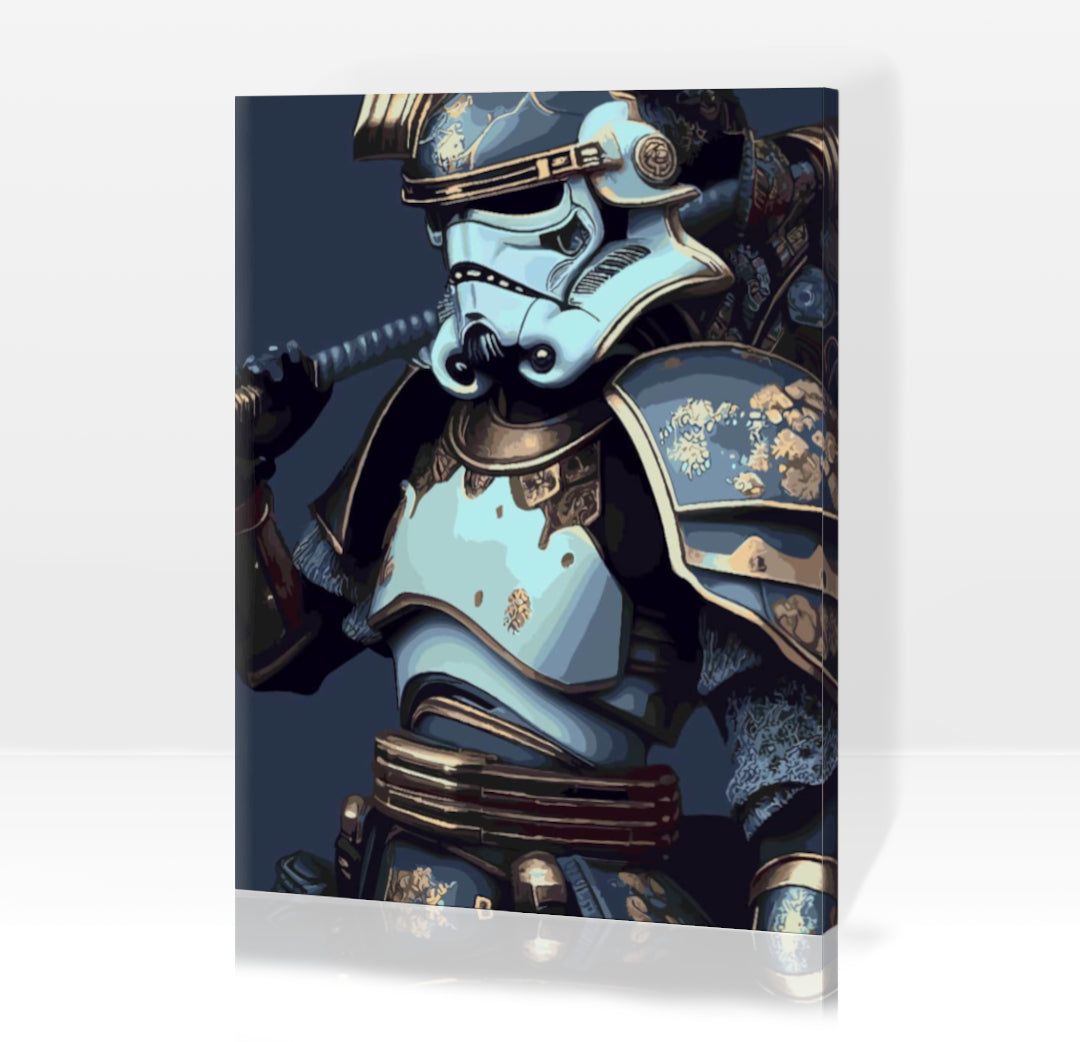 Storm Trooper, Samurai - Malen nach Zahlen